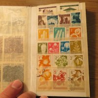 Колекция от 150 стари пощенски марки - кафява корица - птици, кучета, цветя, красиви местности, снимка 4 - Филателия - 40792317