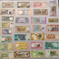 Лот 28х банкноти от цял свят, снимка 4 - Нумизматика и бонистика - 44768897