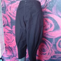 Черни бермуди тип потури С/М, снимка 4 - Къси панталони и бермуди - 41400173