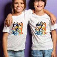 Детска тениска BLUEY Блуи с или без вашето име, снимка 1 - Детски тениски и потници - 44839962