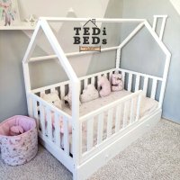 Модел: "ТЕДИ ЛУКС" | Детско легло къшичка | Легло Монтесори, снимка 7 - Мебели за детската стая - 42669970