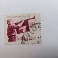 Пощенска марка - 2бр-Германия райх 1935, снимка 3 - Филателия - 40004451