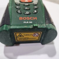 Лазерна противоударна ролетка BOSCH PLR 30, снимка 5 - Шублери - 40856071