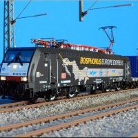 Piko Br189 Siemens Bosphorus / Пико Бр189 ел локомотив Босфор Експрес, снимка 3 - Колекции - 41045356