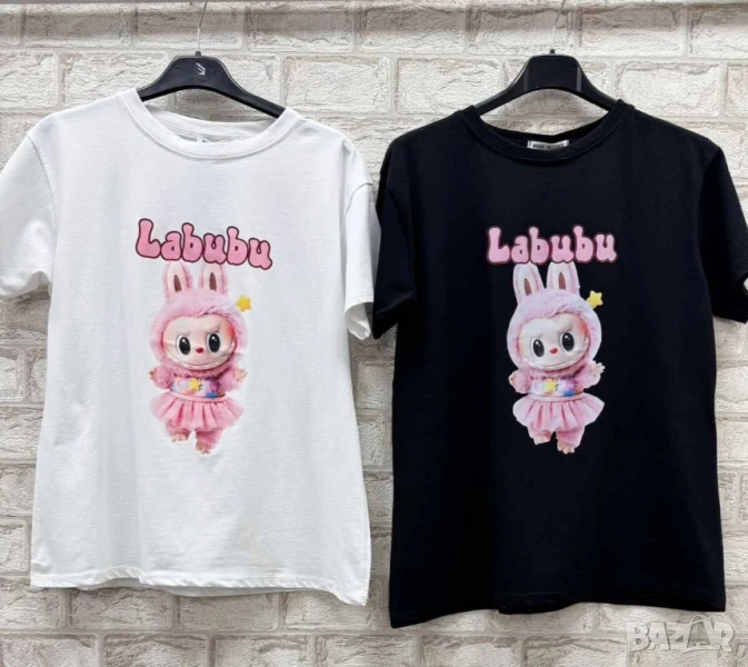памучни дамски тениски labubu, снимка 1