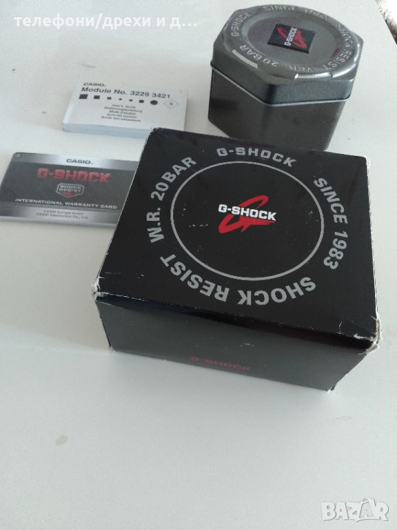 Кутия от часовник Casio G-shock (module 3229, 3421), снимка 1