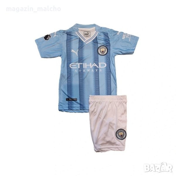 ДЕТСКИ ФУТБОЛЕН ЕКИП - PUMA FC MAN.CITY  De Bruyne 17; размери: 128, 164 и 176 см., снимка 1