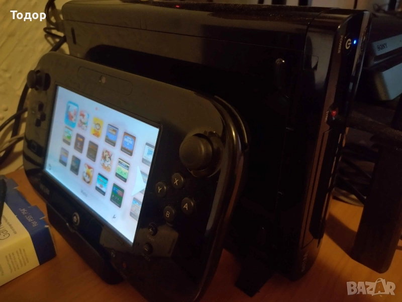 Nintendo Wii U конзола с 500GB външен хард, много игри и аксесоари, снимка 1