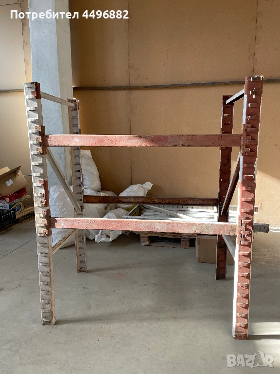 Метални стелажи много здрави и лесно сглобяеми, снимка 1