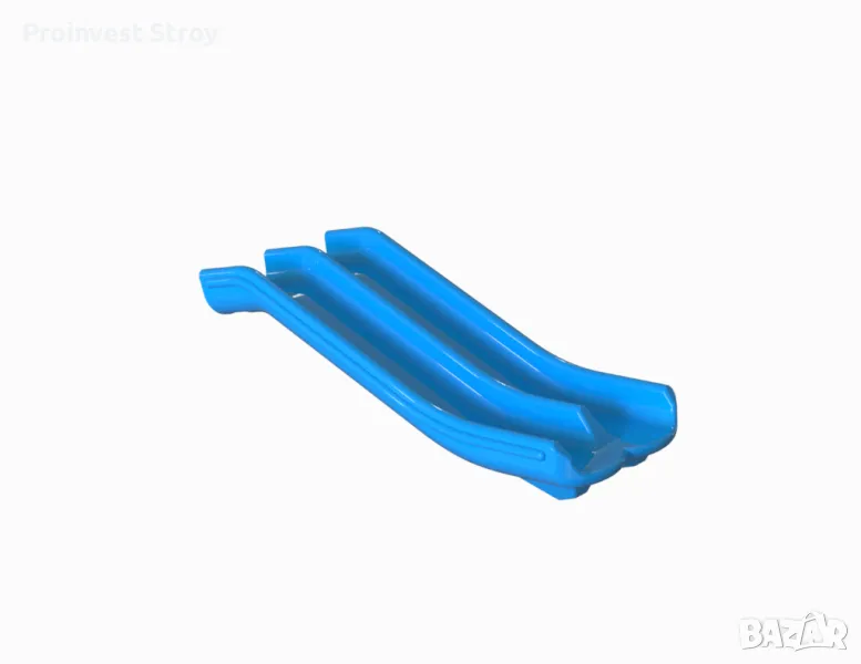 Улей двоен прав за детски пързалки и съоръжения АС0025 Стъклопласт 235*120 см., H 1.20 м., снимка 1