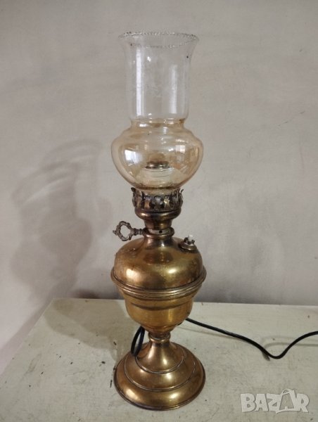 Ретро настолна лампа тип газена, снимка 1