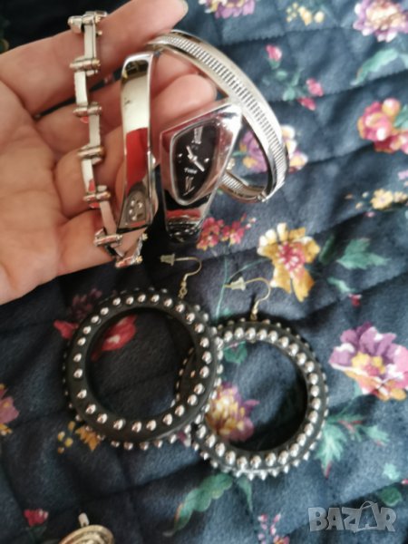 обеци  25 лева💃материал -разни , грамаж 5  гр., снимка 1