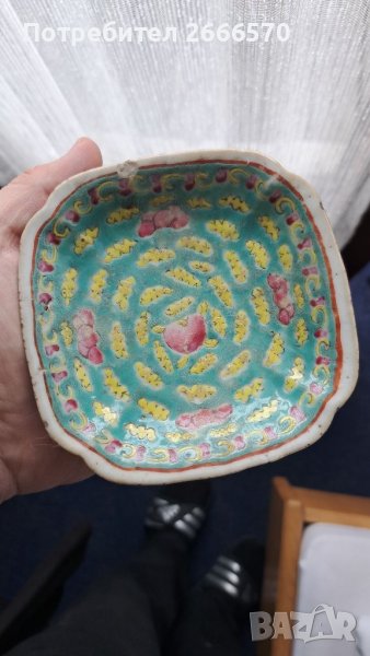 Китайска купа , китайски порселан  Chinese bowl 19th century   , снимка 1