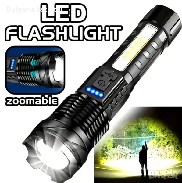 Тактически LED фенер, снимка 1