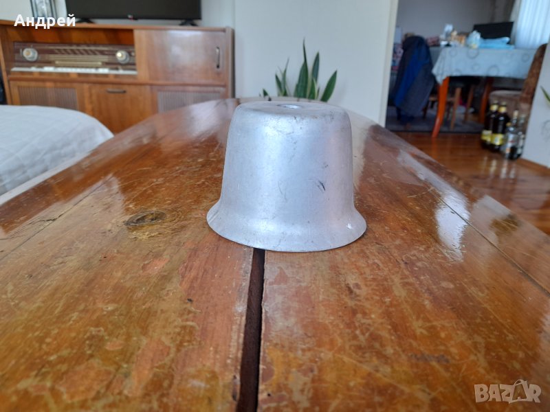 Стара алуминиева форма за кекс #10, снимка 1