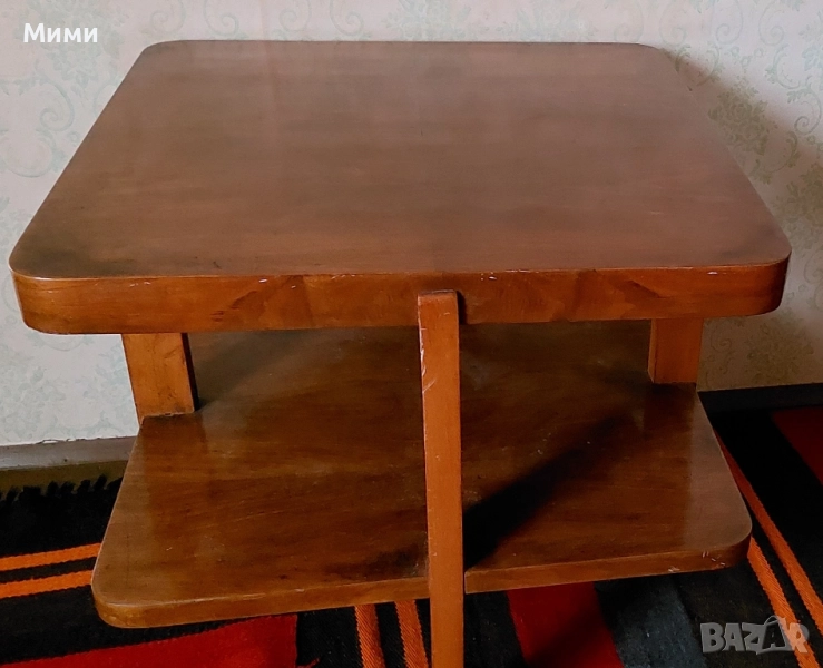 Ретро масичка от масив, снимка 1