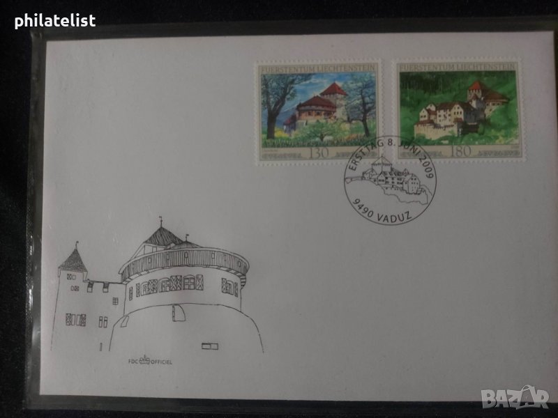 Лихтенщайн 2009 - FDC, снимка 1