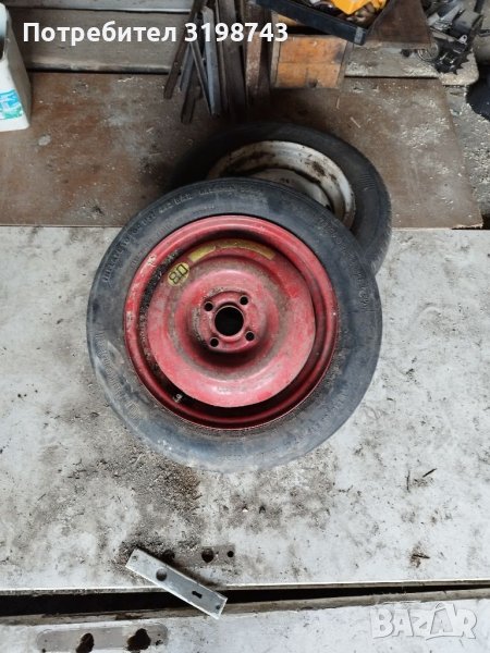  Gm 4х100 джанти резервни, снимка 1