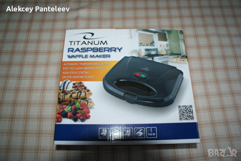 Гофретник Raspberry - двоен, снимка 1