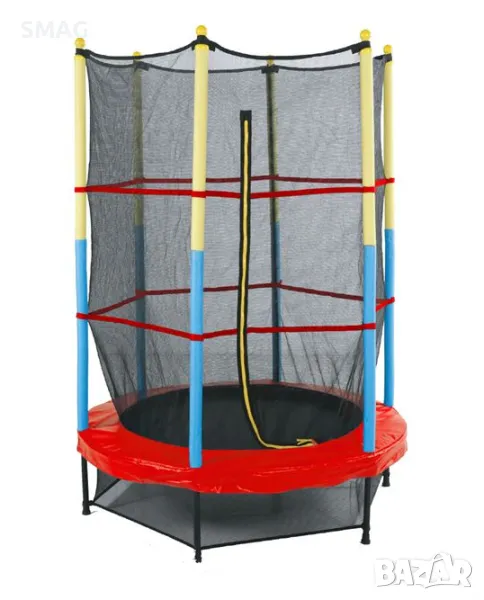 Батут с мрежа Ø1.39x1.82m S_1232105, снимка 1