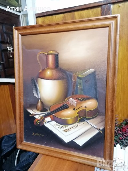 Авторска маслена картина на платно, снимка 1