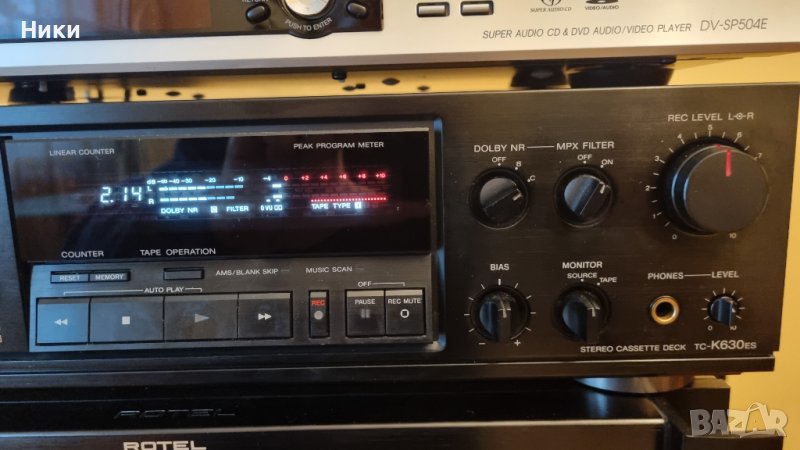 Дек Sony TC-K630ES, снимка 1