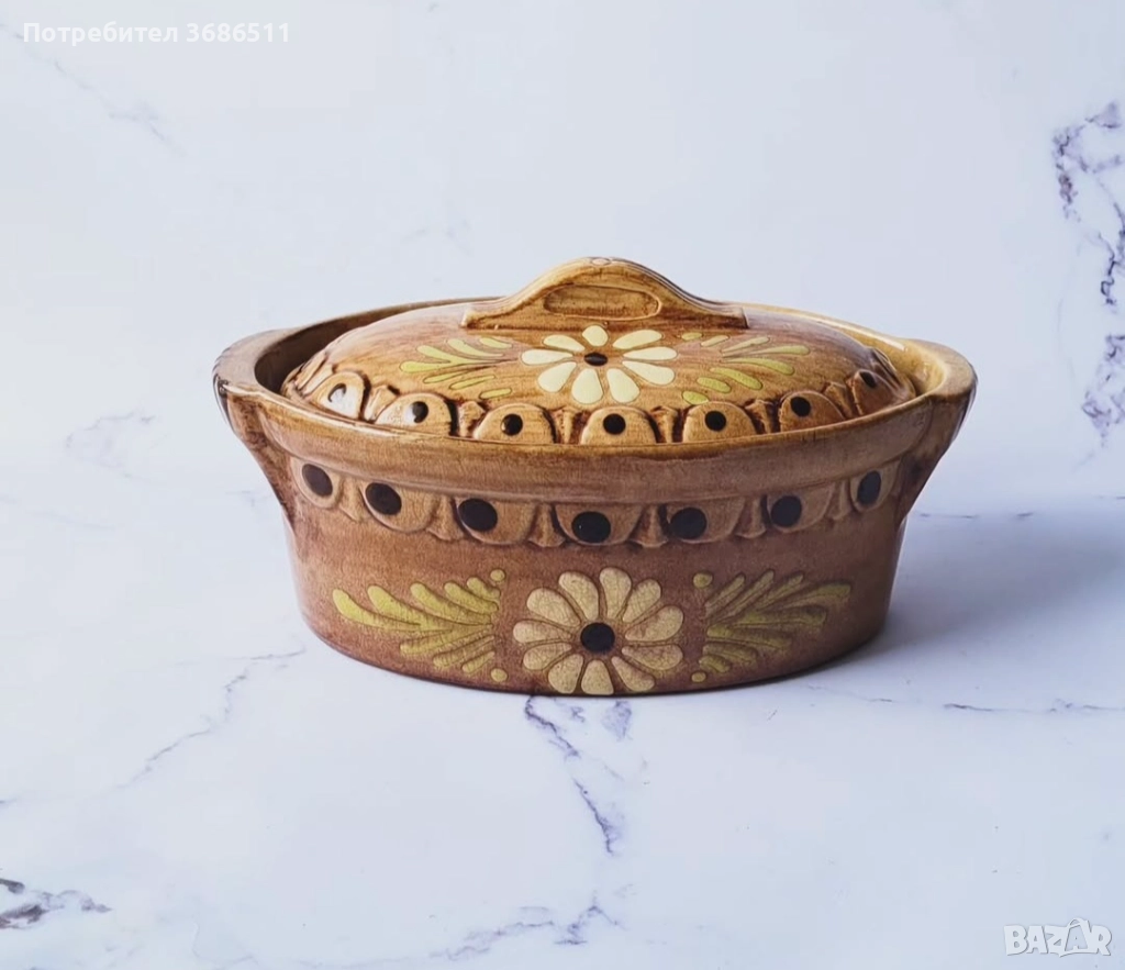 Винтидж френски терин, снимка 1