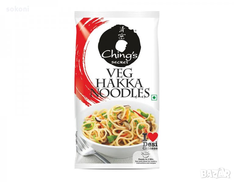 Chings Veg Kakka Noodles 150g / Чингс Зеленчукови Хака Нудъли 150гр, снимка 1