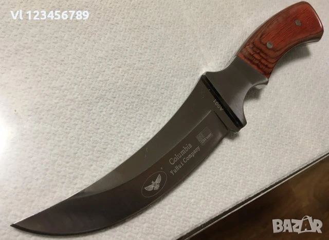 Страхотен нож - ловен, за дране, фул танг 115Х215, снимка 1