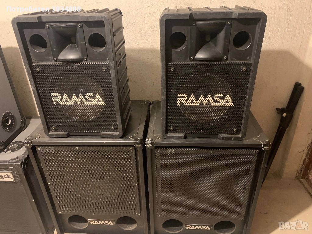 RAMSA WS-A200E + Бас Каси 15 инча.Цени на лично., снимка 1