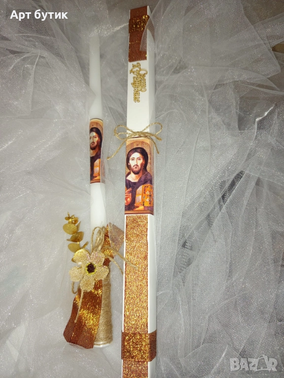 Декорирани свещи за ритуал, снимка 1