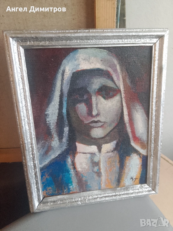 Калина Тасева маслена картина платно , снимка 1