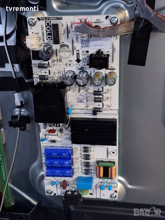 платка захранване PW.A100W2.772 за 55-инчов телевизор TCL Модел 55PF650, с дисплей  LVU550NDAL, снимка 1