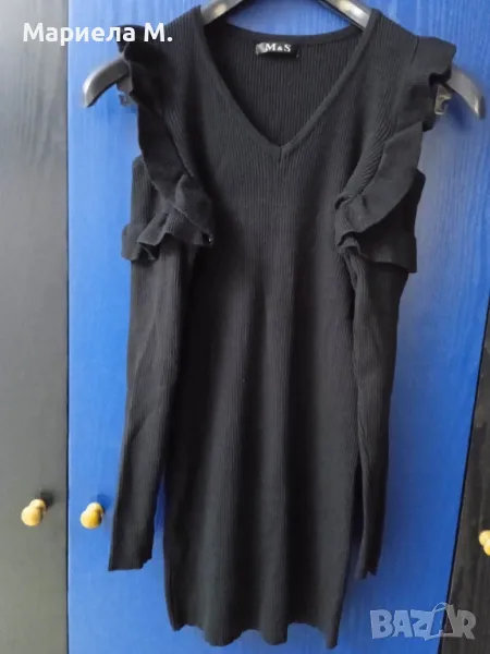 Рокля, блузон, S, отличен, снимка 1