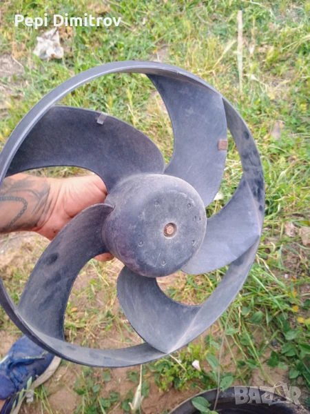 Перка радиатор Peugeot 206 1.4 бензин Hatchback (08.1998 - 12.2012), снимка 1