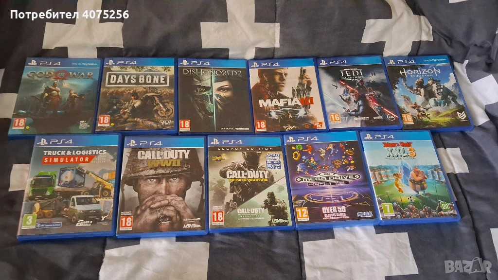 Продавам дискове с игри за PS4,които също така стават и за PS5!, снимка 1