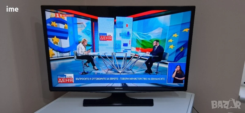 LED телевизор НОМЕР 21. Samsung. Model UE28J4100AW. 28инча 71см. Цифров и аналогов тунер.., снимка 1