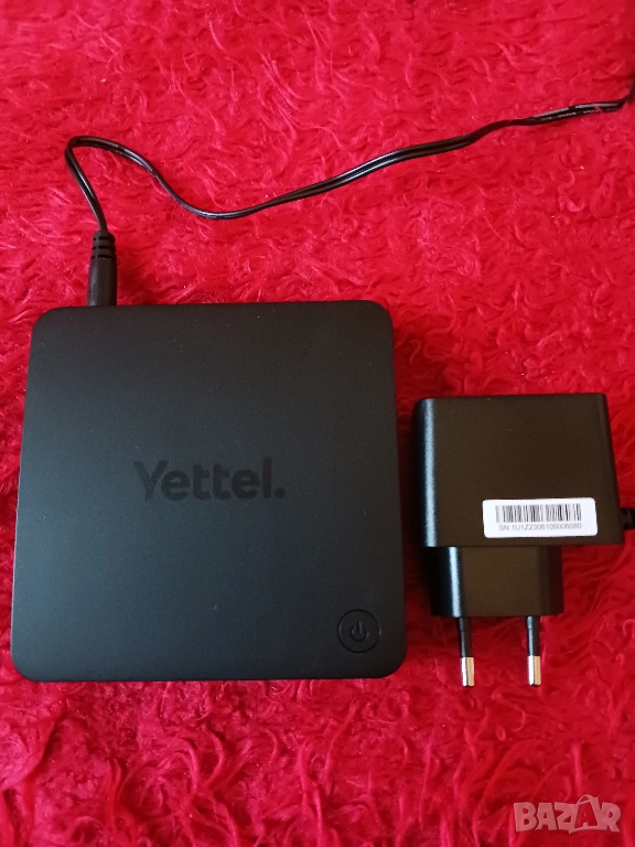 4K Yettel Box ZXV10 B866V2H01 с телевизия в комплект с безжични слушалки и usb клавиатура, снимка 1