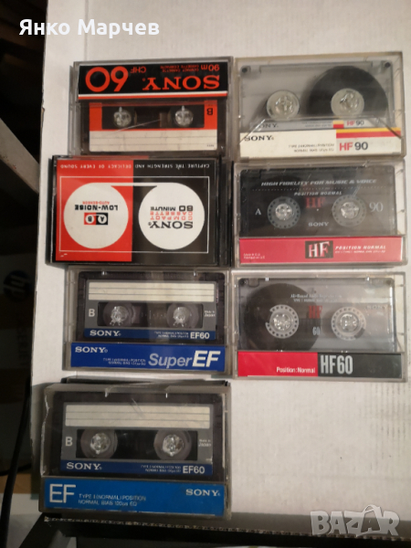 Аудио касети (аудиокасети)  SONY - 10 броя  , снимка 1