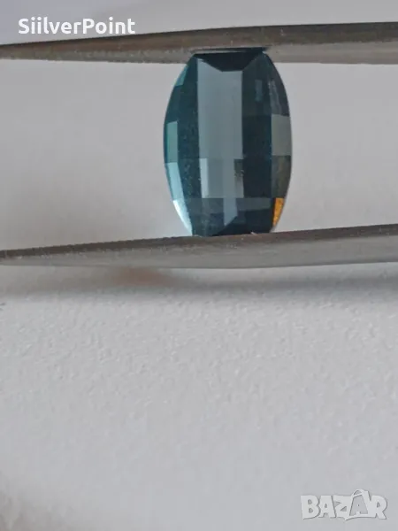 Топаз Лондон блу pixel cut, снимка 1