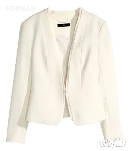 СТИЛНО и ЕЛЕГАНТНО бяло сако, снимка 1