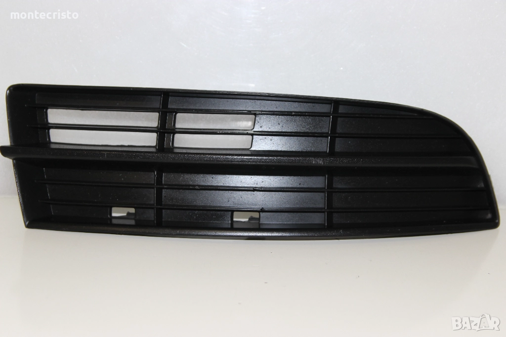 Дясна решетка предна броня VW Touran (2003-2006г 1T0853666 1T08536669B9 розетка халоген фар за мъгла, снимка 1