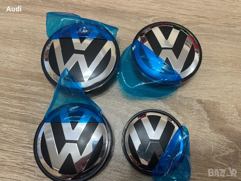 Капачки за джанти VW 56мм 65мм 70мм 76мм капачки джанти фолксваген, снимка 1