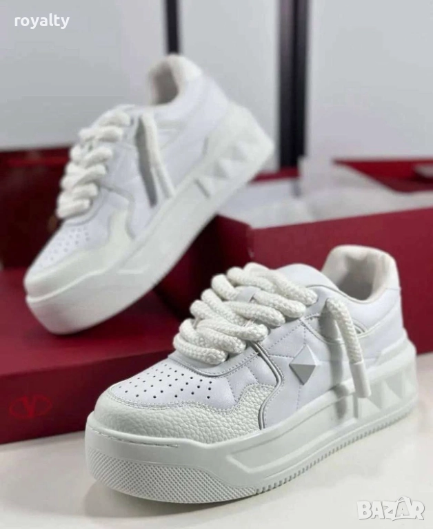 Valentino Garavani Бели Дамски Маратонки 36-44 Номер , снимка 1