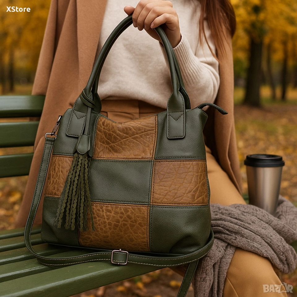 Ежедневна дамска чанта тип торба, през рамо, снимка 1