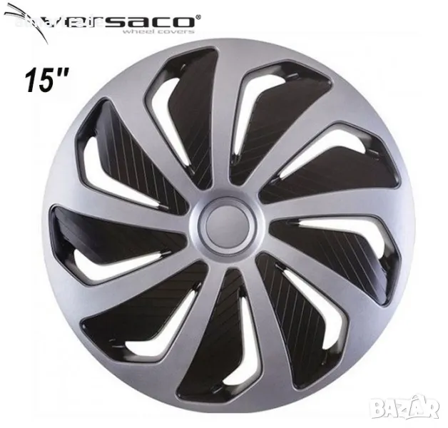 Тасове за джанти 15'' Versaco Wind BC, снимка 1