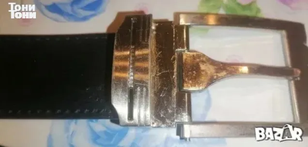 JACK and JONES Оригинал Нов Мъжки Колан Изцяло от Естествена Кожа 120см , снимка 1