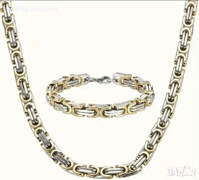 Страхотен мъжки комплект бижута, снимка 1