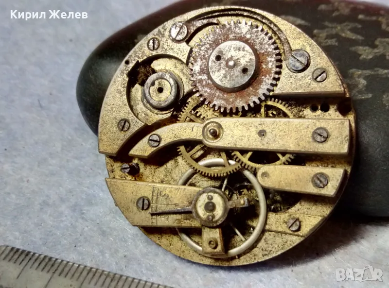 МЕХАНИЗЪМ от СТАР КОЛЕКЦИОНЕРСКИ РЯДЪК МОДЕЛ ШВЕЙЦАРСКИ ДЖОБЕН ЧАСОВНИК 24238, снимка 1