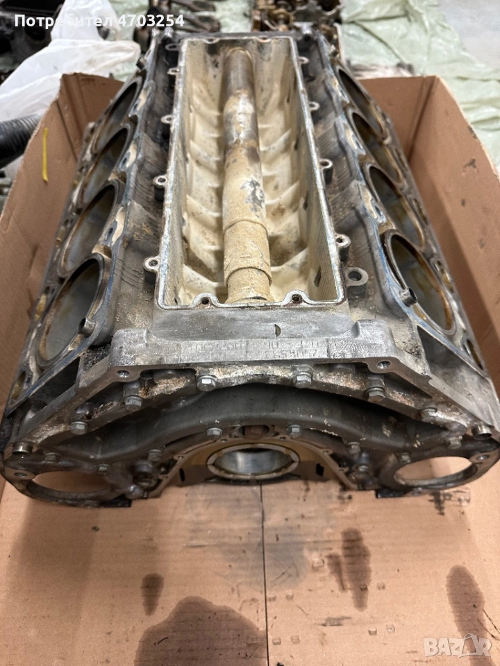 Двигател BMW e65 745i N62B44, снимка 1